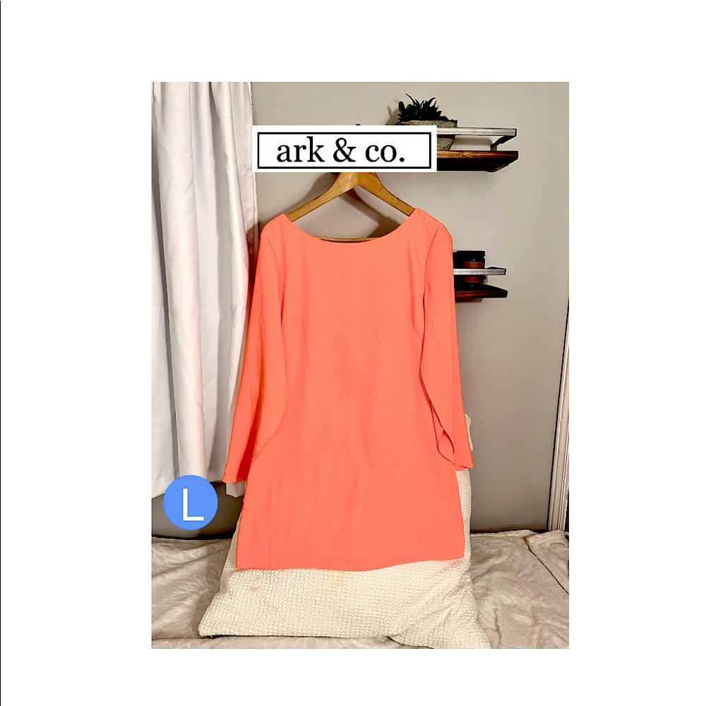NWOT * Orange Party Dress L